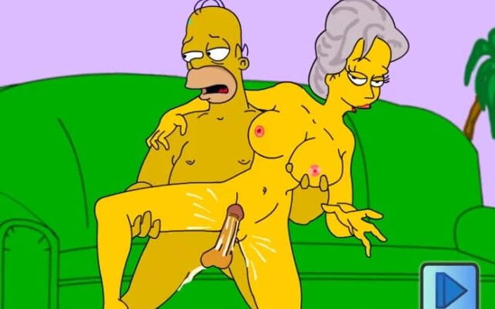 Miss Kitty 2K: Homer's Happy Chance - Sex POV Karikatura P70 od Misskitty2k