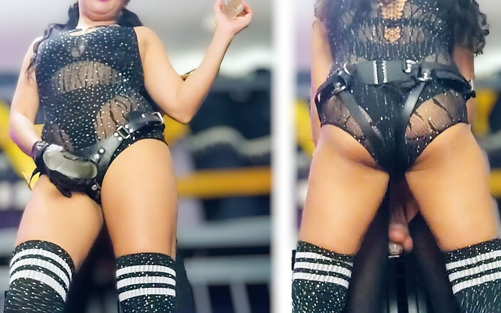 DominaFireOfficial: 愛人DominaFireペッグ彼女の貞操シシー3/3