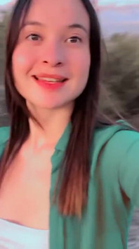 It's Just Me Walking in the Middle of a Beautiful Sunset and Nature