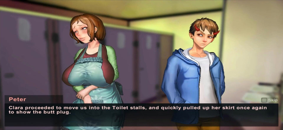 Hentai World: Taffy příběhy najednou na záchodě