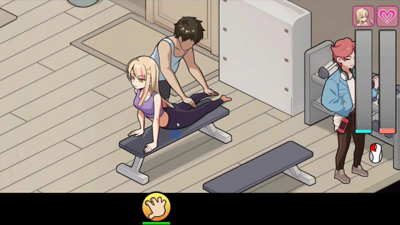 NSFWOtaku: Hentai game - galleria del sesso di tre ragazze sexy - diario...