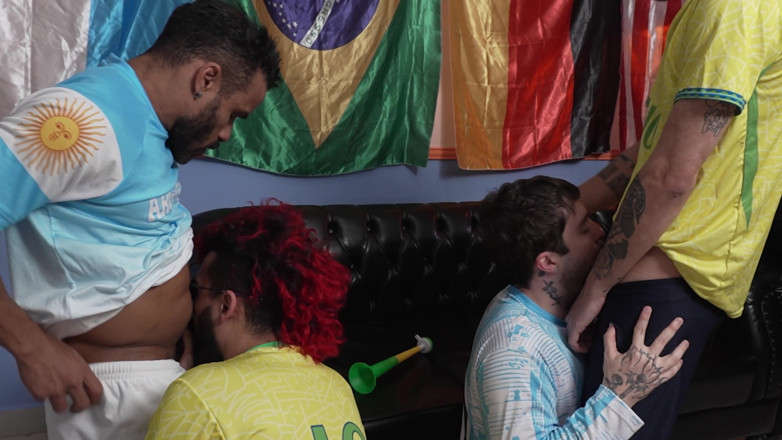 Dirty tricks gays: Бразильська команда програла в грі, але стала чемпіоном з молока в дупі аргентинця