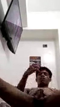 Filipino Twink Shows off His Hard Cock