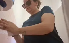 Your Dirty Stepsister Films Herself Pissing in the Toilets of Bars and Stations