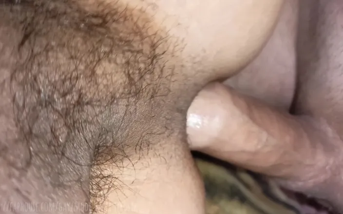 ArchiRusik: Hot fuck without a condom absorbing daddy's big cock!