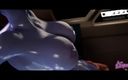 Kaepora NSFW: Widowmaker Busted Masturbating by Brigitte