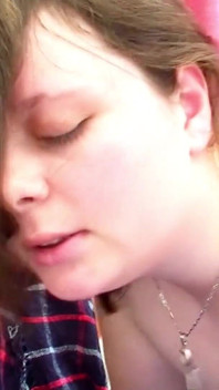 Curvy teen with hairy pussy gets big cock fucked by boyfriend