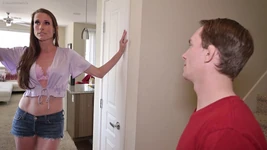 Hot milf Stepmom Sofie Marie fucks her step-son