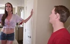 Hot milf step-Mom Sofie Marie fucks her step-son