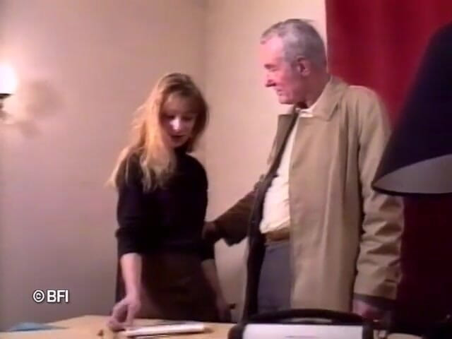 Nasty matures and dirty grannies club: Dirty old grandpa gets his hands on a nice looking...