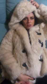 Milfycalla Blowjob Compilation in Downjackets & Fur Coats Cock Sucking with Clothing Fetish