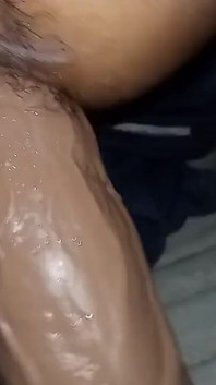 Spreading My Ass with Huge Dildo
