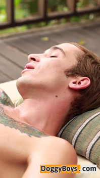 An Exotic Oil Massage by a Jungle Hotel Service Boy
