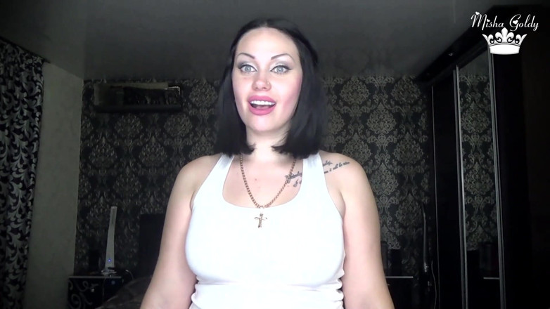 Goddess Misha Goldy: Поклонение мышцам сильных плеч! Спортивная мотивация для жалкого неудачнику, как ты!