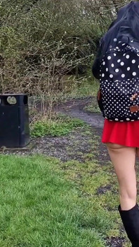 Outdoor Nudity with No Panties so You Can See My Pussy and Peeing