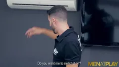 MENATPLAY - il latino Emir Boscattoo viene inculato da Hugo Castellano