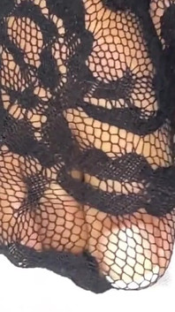 Spitzen-nylon, Französische Pediküre