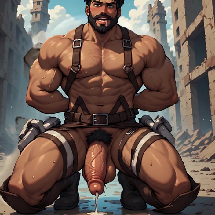Erotic Man: 3D геи в сбруе