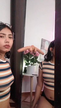 I Love How I Look in the Mirror Sucking