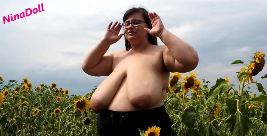 Nina Doll: Me Among the Sunflowers