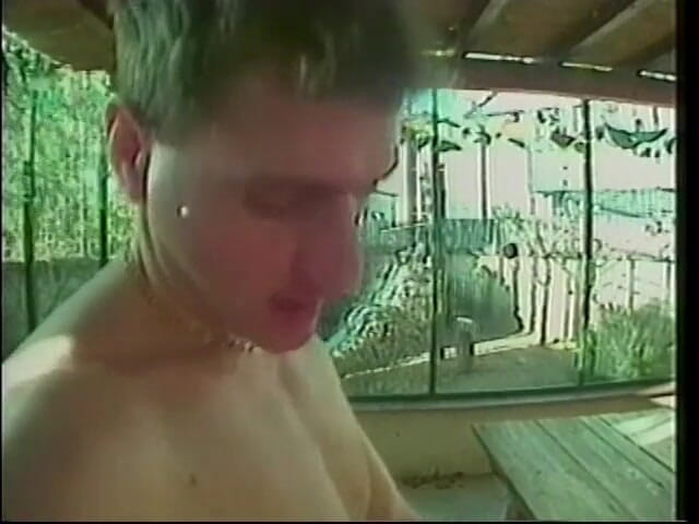 Bi All Means: Boys blow each other before fucking blonde