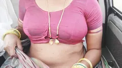 Indian Maid Car Sex with House Owner