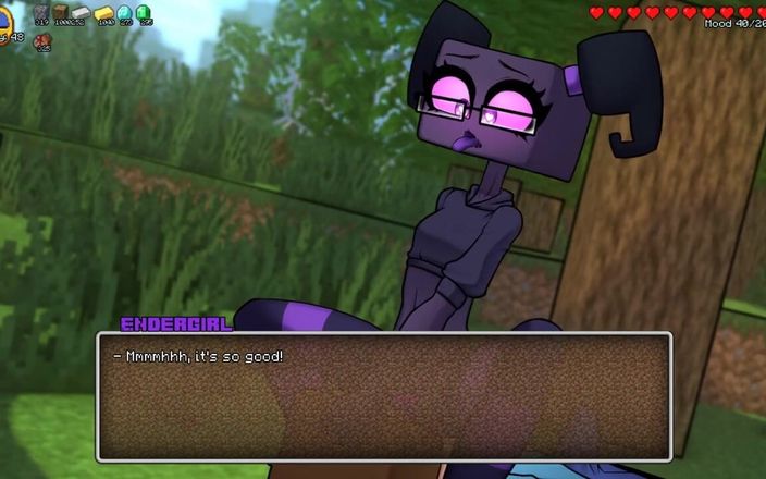 LoveSkySan69Real: Minecraft horny craft - bagian 14 - endergirl pussy oleh loveskysanhentai