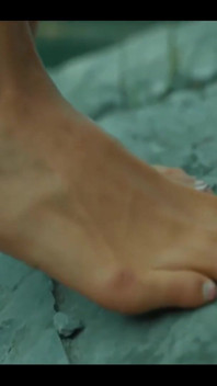 Full Video Check Out My Cute Tanned Feet Strolling Along a Lake Shore