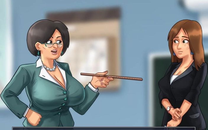 Miss Kitty 2K: Summertime Saga Reworked - 8 första steg med fransk handledare av Misskitty2k