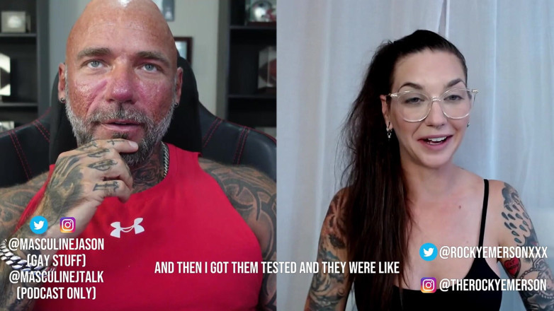 Raw and Uncensored with Masculine Jason: Porn Star Confessions - Rocky Emerson (episod 95)