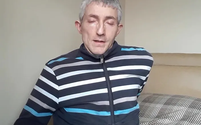 James Dirty Boy: Masturbating in Tracksuit Top.