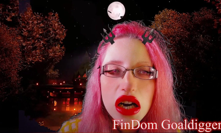 FinDom Goaldigger: Halloween decoration transformation