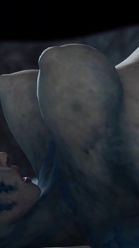 Hot alien sex on the exoplanet! An alien gets fucked by a spacewoman in spacesuit with strapon