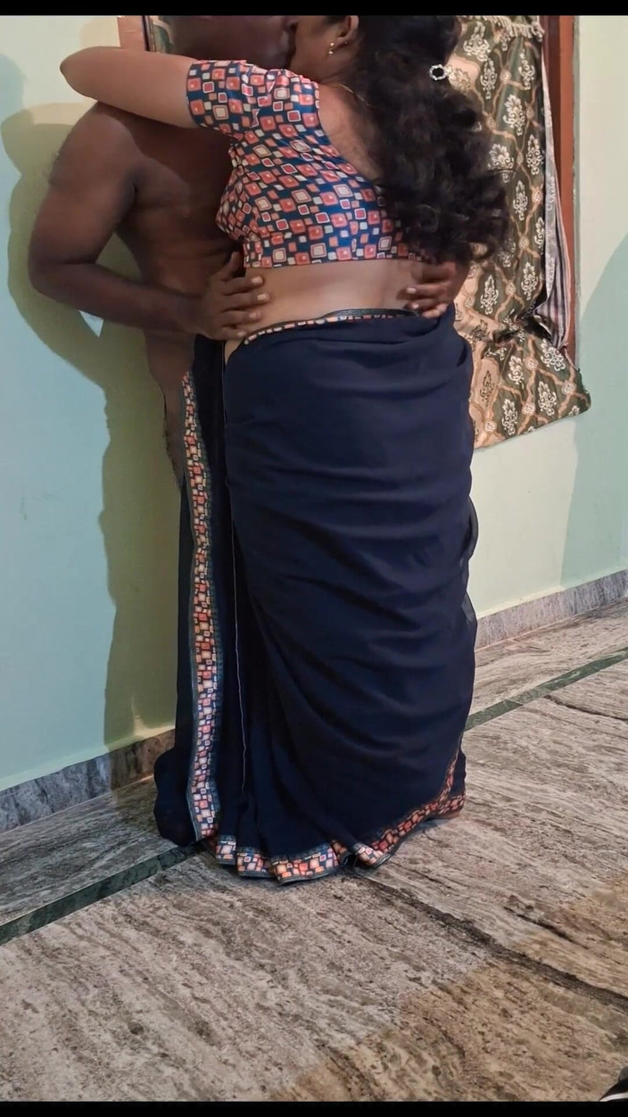 Sexy sindu: Fru i Saree Sex med granne