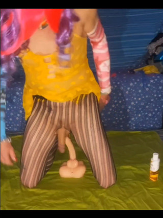 Lizzaali: Zvýšený pohled Jízda na mém robertku na mrdku v My...