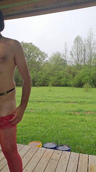 Crossdresser Outside Masturbation Sessions