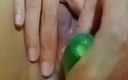 Sreykhmer: Fucking Pussy With Cucumber