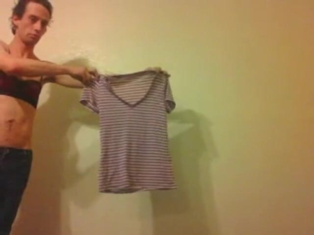 LilTaste: Transgirl Trying Clothes I No Longer Own (no Audio/no Sound)