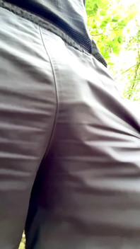 Look at That Monster Go as I Walk in Shorts Commando
