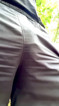 Look at That Monster Go as I Walk in Shorts Commando