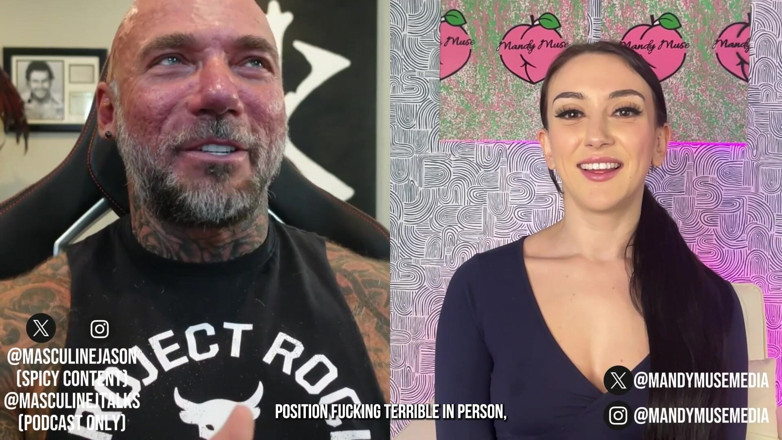 Raw and Uncensored with Masculine Jason: Porn Star Confessions - Mandy Muse (episódio 191)