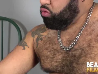 Bearfilms Obese Hairy Brooklyn Bear and Dean Gauge Raw Breed After Blowjob