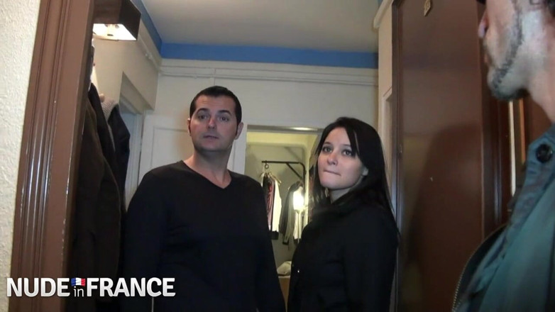 Nude in France: Busty Amateur Teen Gets Banged in Threesome in Paris