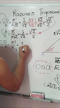 16 Trigonometry: 45 Angle - Trigonometric Ratios