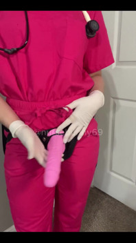Stethoscope Exam and Strap-on Peggingyou're Here for Your Physical Exam