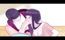 Hentai World: Урок минета с секс-мотом