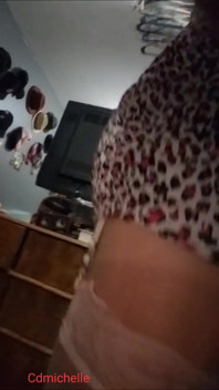 Cdmichelle Is Wearing Sexy Dress with Cock Bouncing