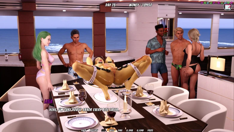 Porny Games: Lisa Total Investigation! by Dragofinder Studio - First Time for Audrey 31