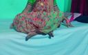 Housewife 69: Indiana Rajasthani esposa quente em pé chudai com seu cunhado