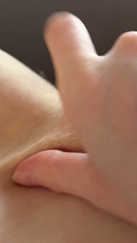 Weibliche POV-masturbation